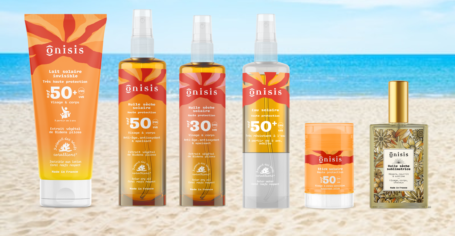 image présentant la gamme de produits onisis